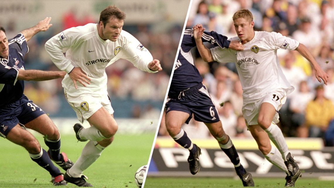 Split image of former Leeds United players Mark Viduka and Alan Smith