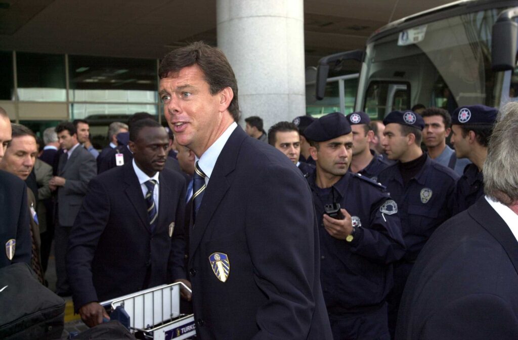Leeds United manager David O'Leary