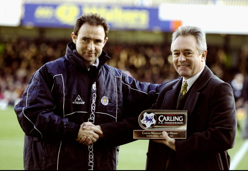 Martin O'Neill of Leicester City