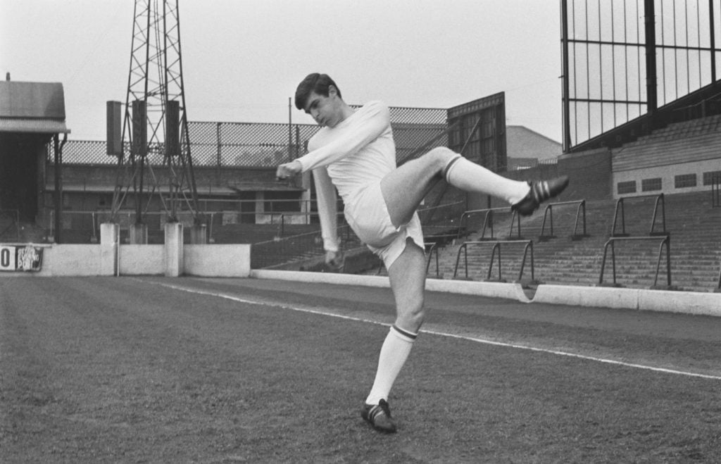 Peter Lorimer of Leeds United