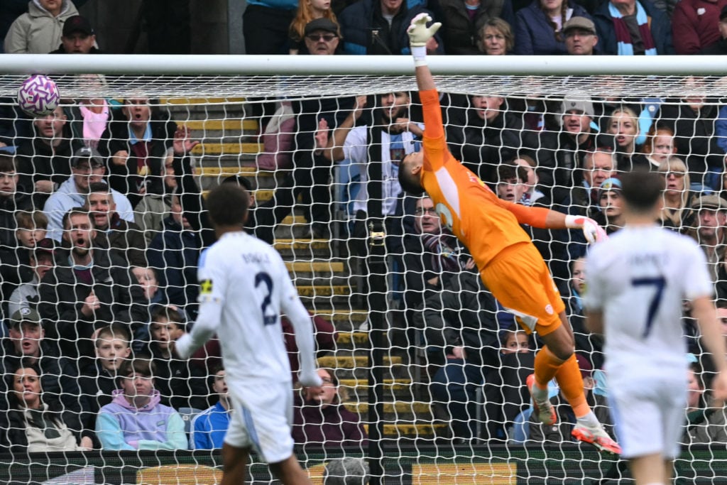 Karl Darlow can't reach Loum Tchaouna's strike.