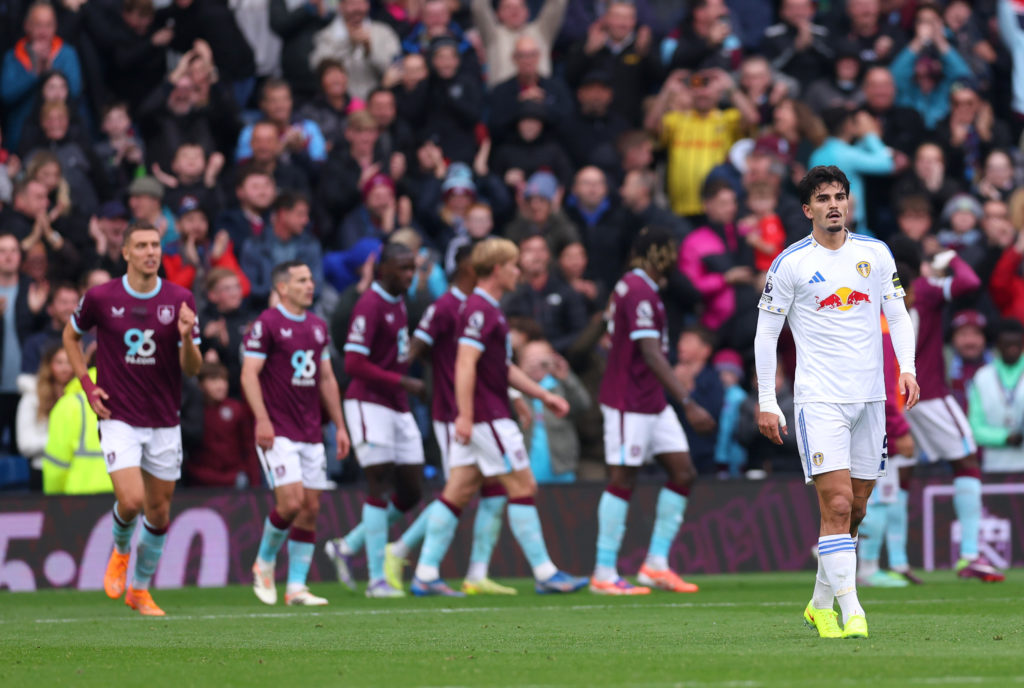 Pascal Struijk walks away during Burnley v Leeds United - Premier League