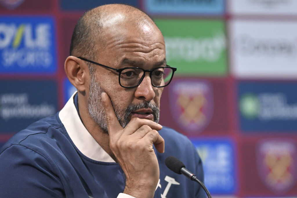 Nuno Espirito Santo in a press conference.