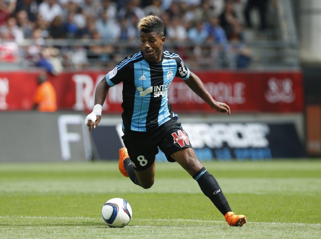 Mario Lemina in action for Marseille.