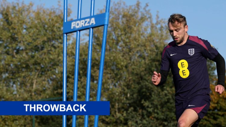 Jarrod Bowen on England duty.
