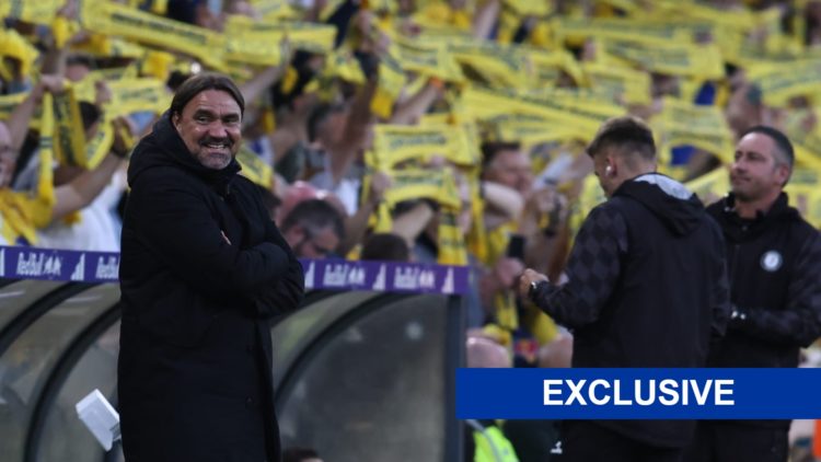 Leeds manager Daniel Farke.