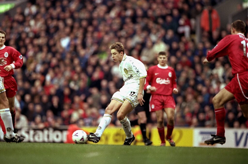 Alan Smith of Leeds United