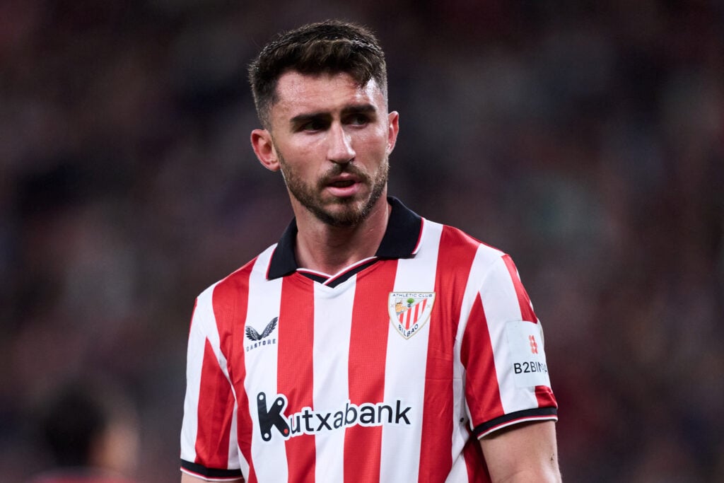 Aymeric Laporte in action for Bilbao.