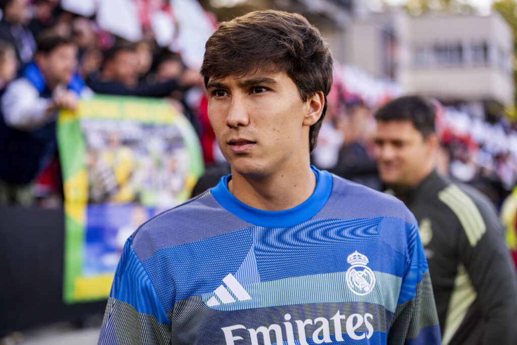 Real Madrid's Gonzalo Garcia.