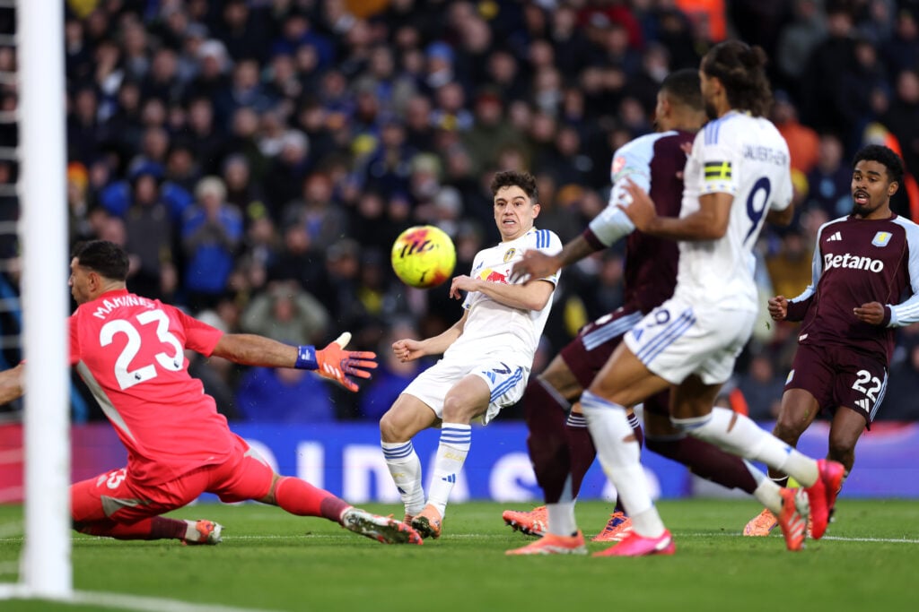 Dan James v Villa.
