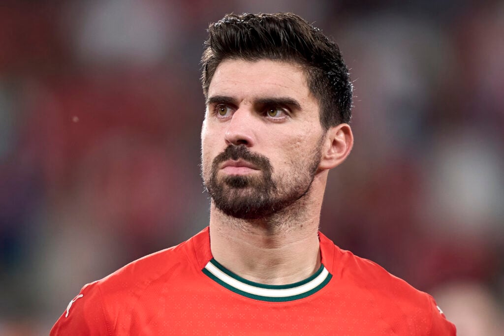 Ruben Neves in action for Portugal