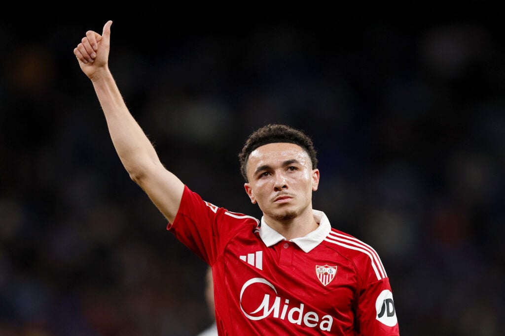 Sevilla's Ruben Vargas.