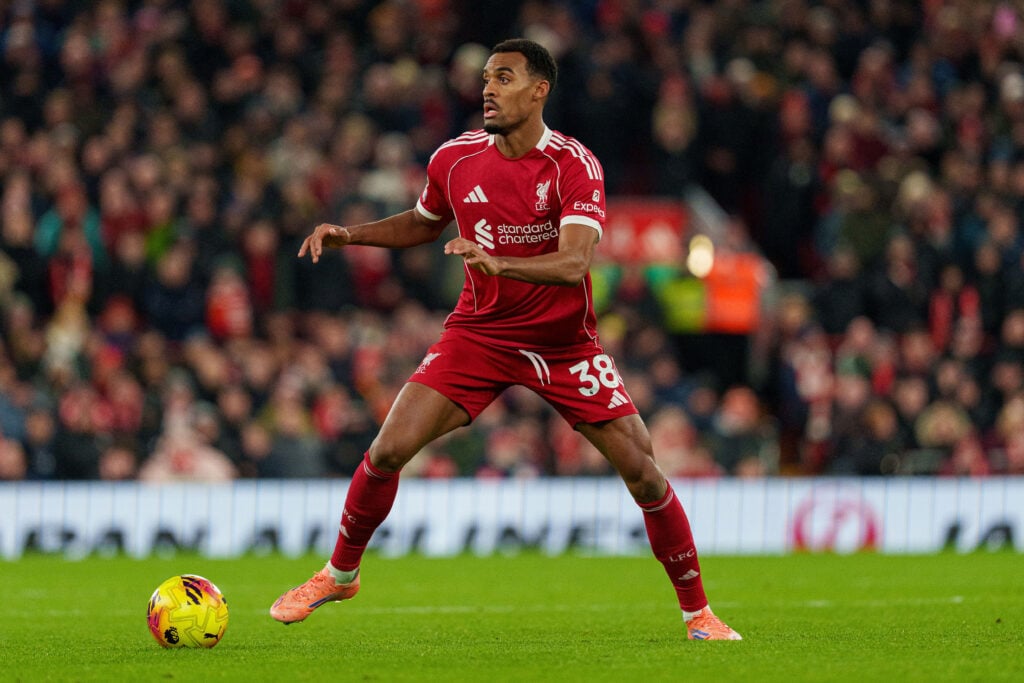 Ryan Gravenberch during Liverpool v Sunderland - Premier League
