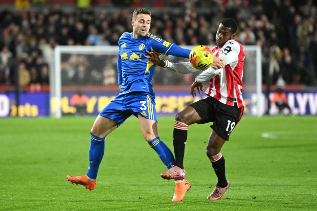 Gabriel Gudmundsson Brentford v Leeds United - Premier League