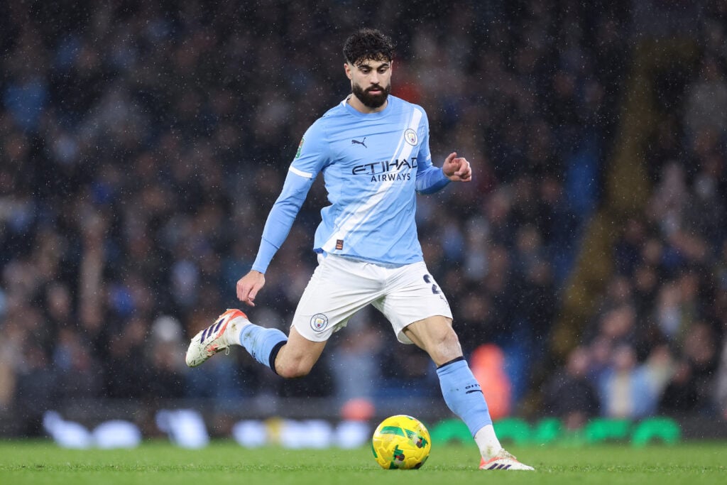 Josko Gvardiol during Manchester City v Brentford - Carabao Cup Quarter Final