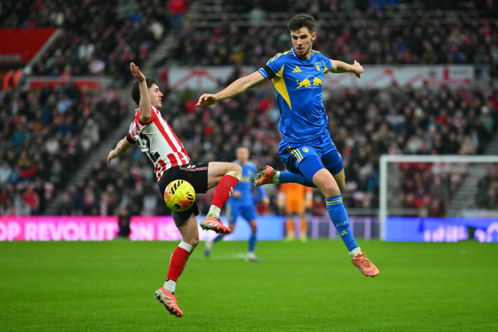Anton Stach against Sunderland.