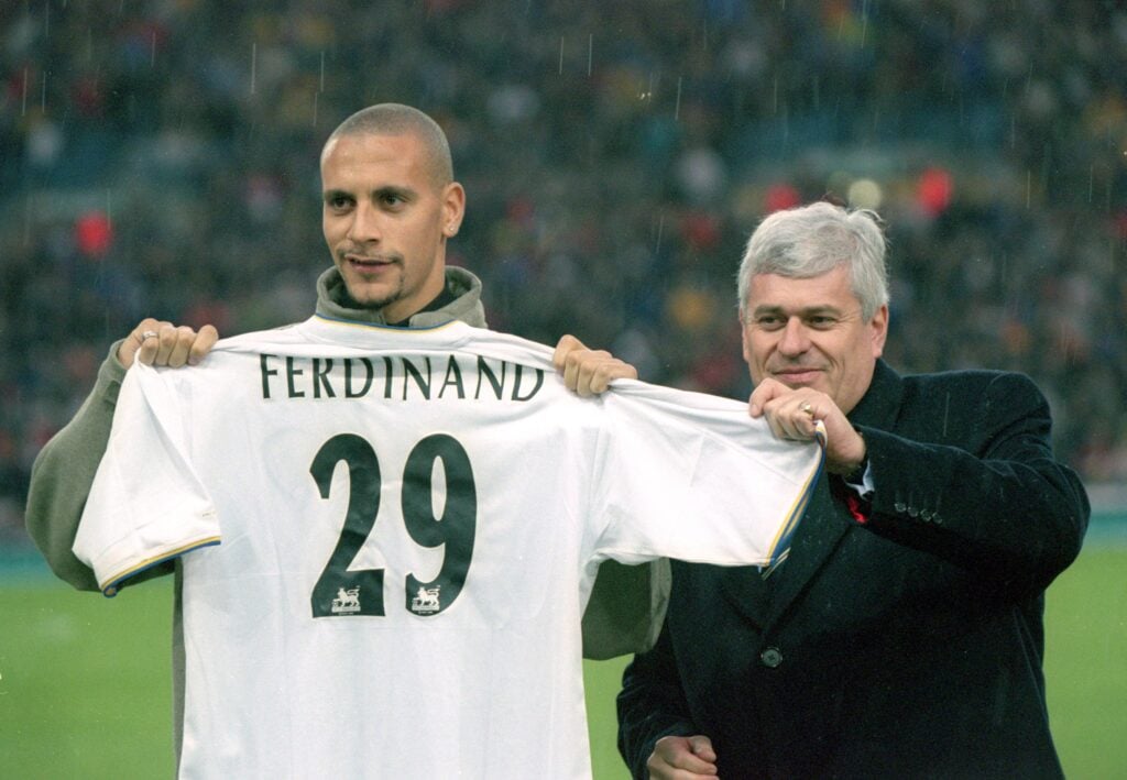Rio Ferdinand and Peter Risdale